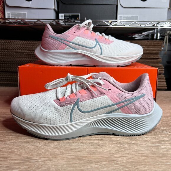 Nike Air Zoom Pegasus 38 Sail Ocean Cube Pink Crimson - Picture 2 of 11